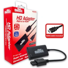 Old Skool HD Adapter for SNES, Nintendo 64, Gamecube, and Super Famicom